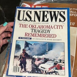 U.S. News Magazine - Oklahoma City Tragedy Cover